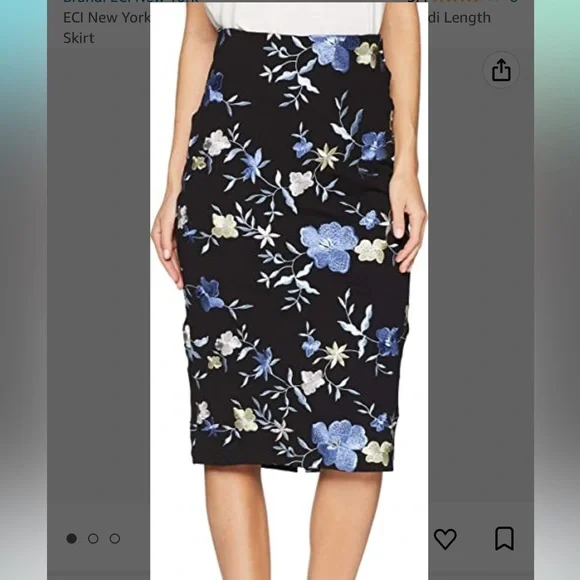 Eci midi pencil skirt - Picture 2 of 7